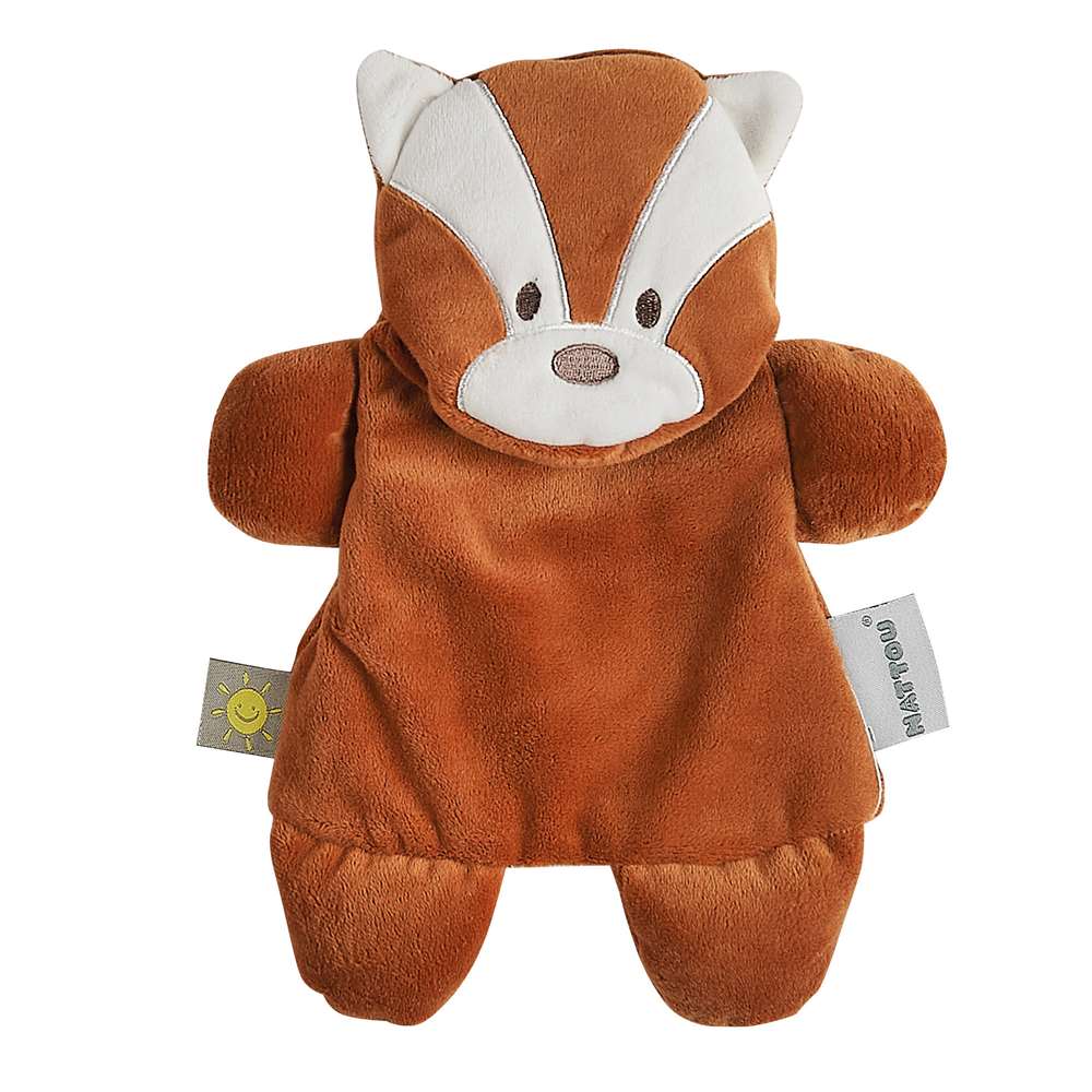 Peluche bouillotte MULTICOLORE Nattou