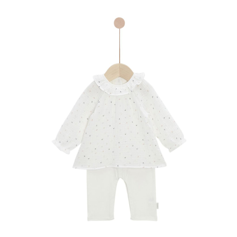 P’tit bisou - Combilongue Mon Trousseau Chaton Blanc BLANC P’tit bisou