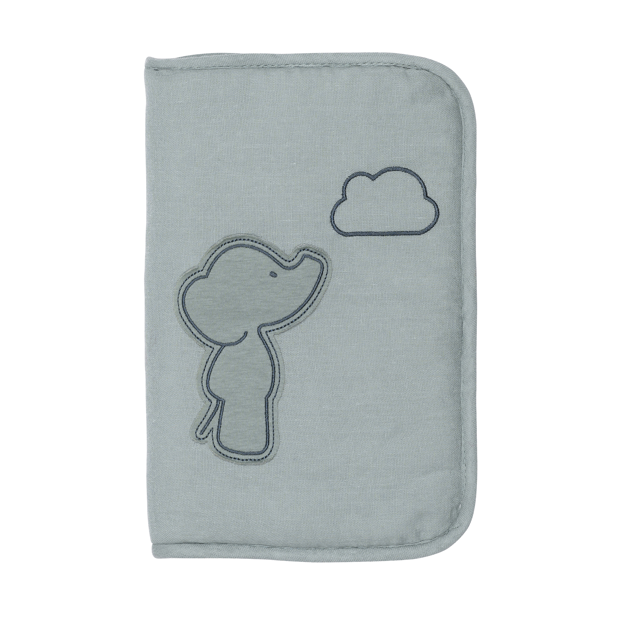 Nattou - Protège carnet Charlie VERT Nattou