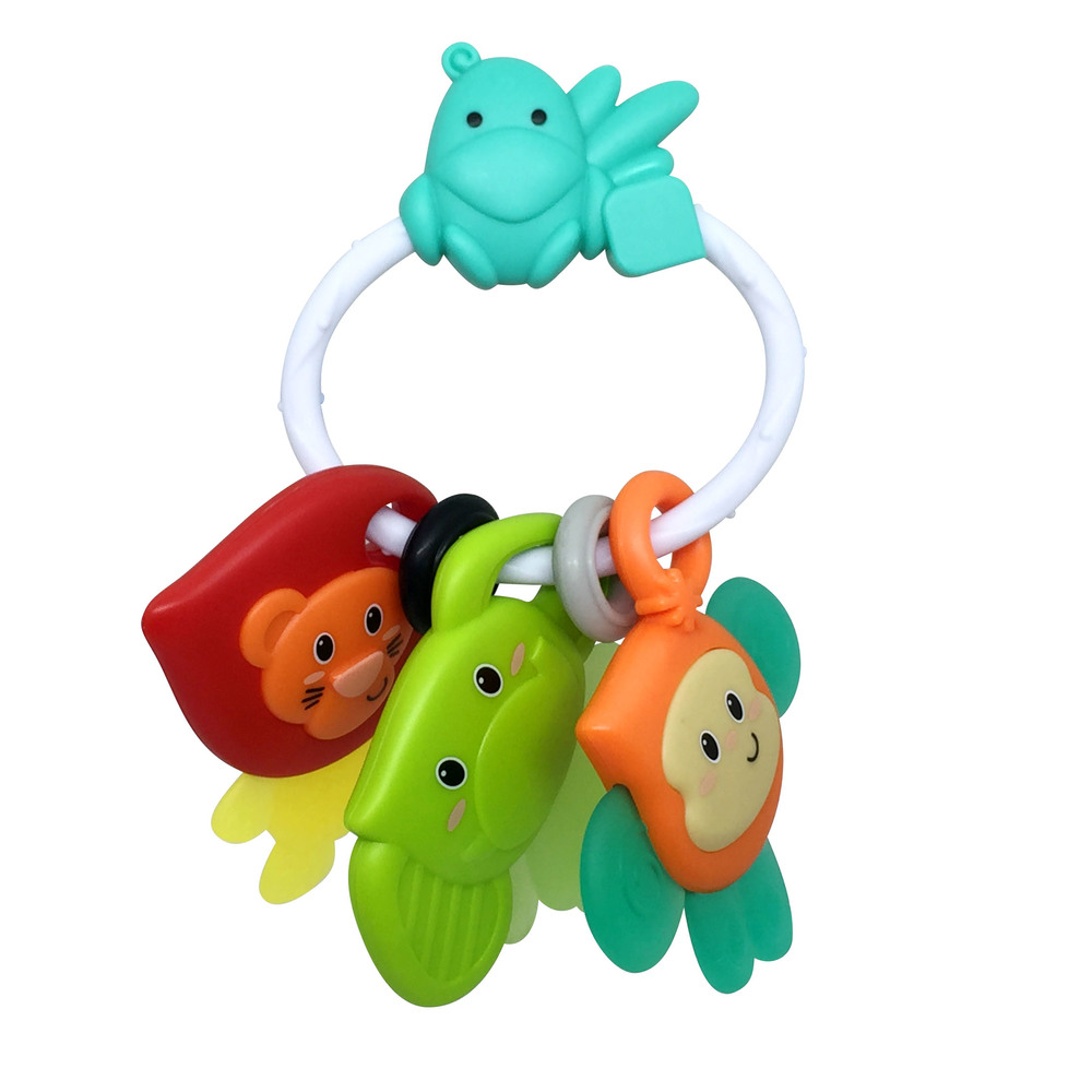 Infantino - Anneau de dentition safari MULTICOLORE Infantino