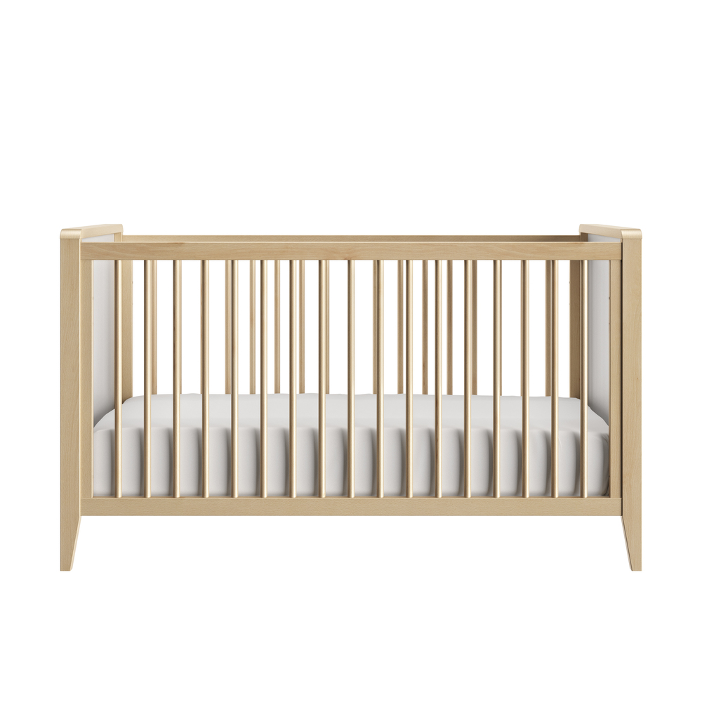 Lit bébé Blanc Lison BEIGE Bébé Lune