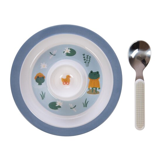 Amadeus Coffret Coquetier Gaston Bleu 