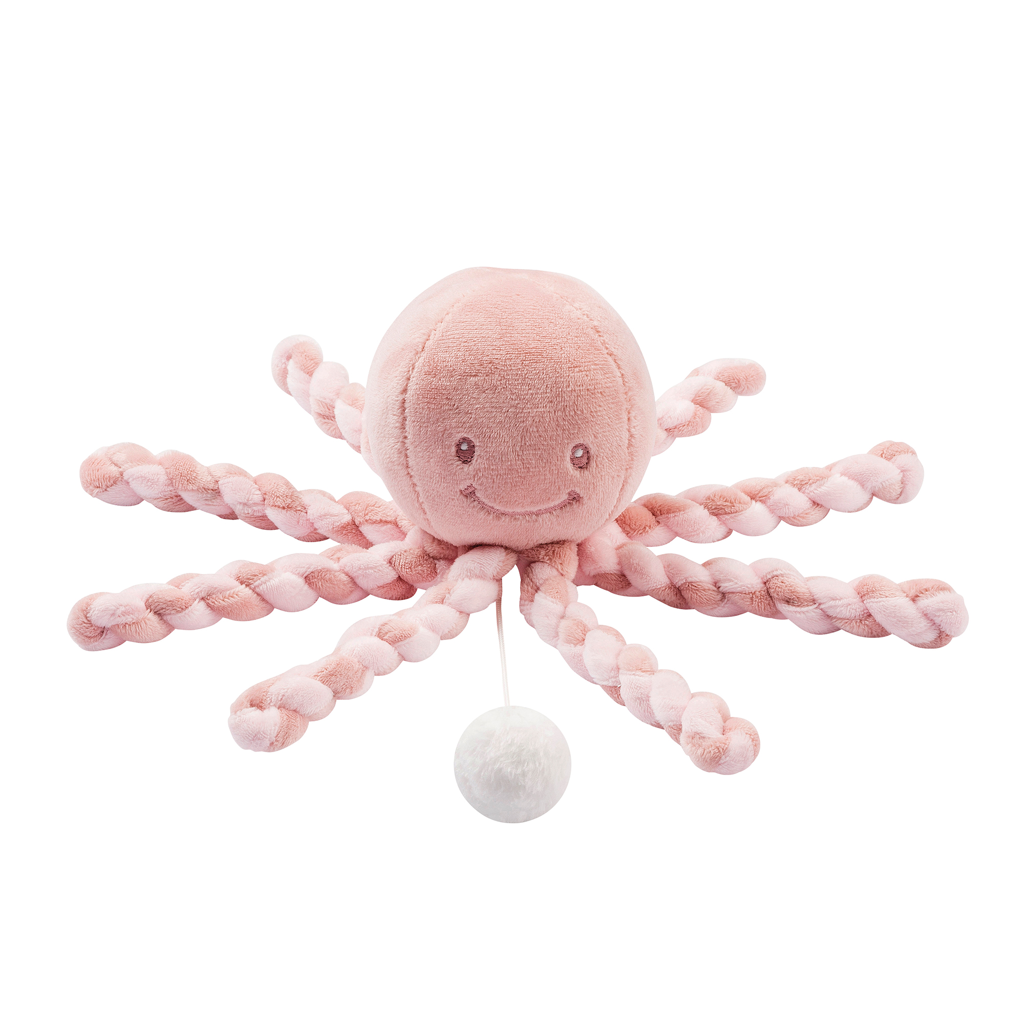 Nattou - Peluche musicale poulpe ROSE Nattou