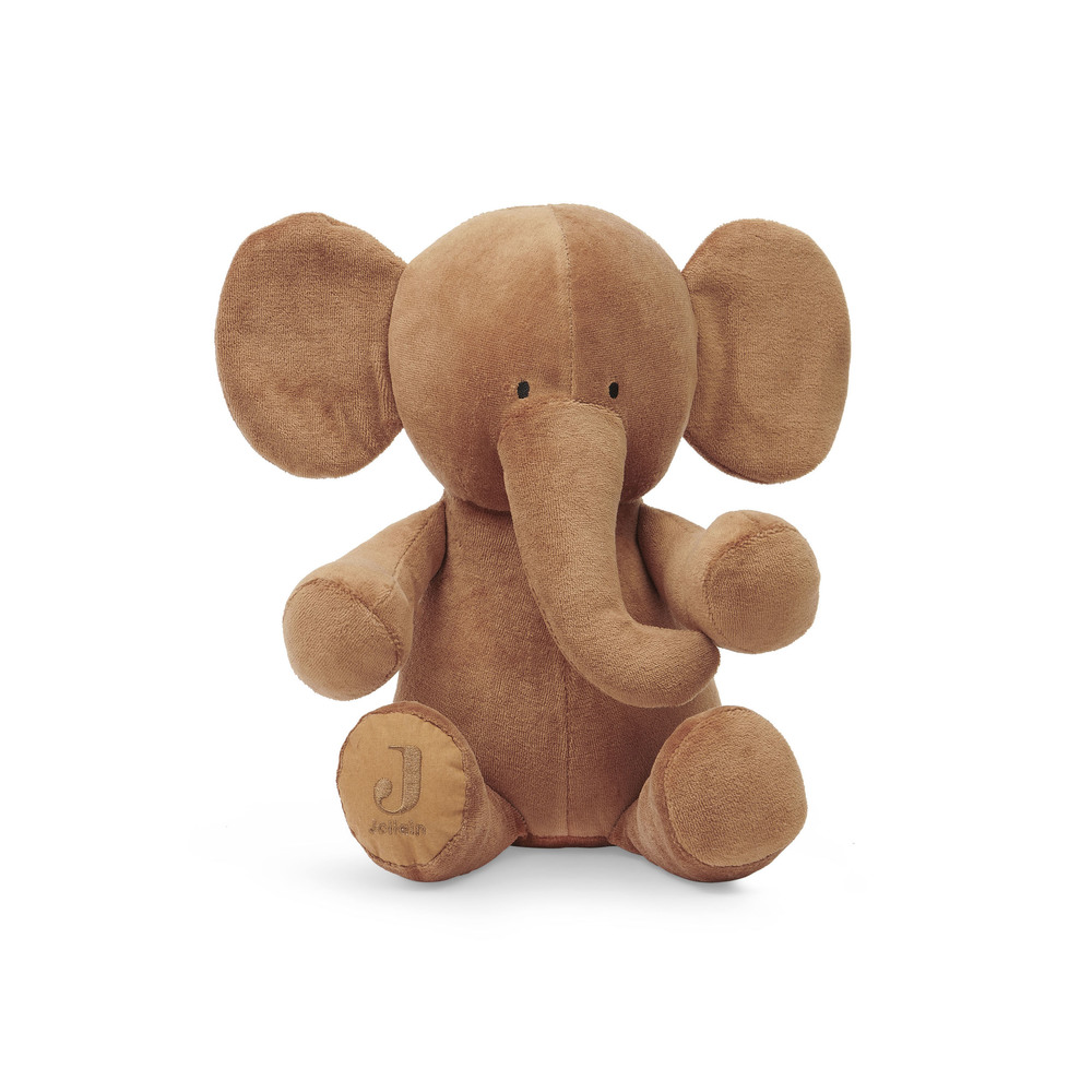 Jollein - Peluche Elephant MARRON Jollein