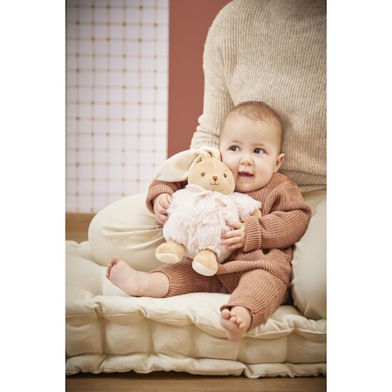 Kaloo Peluche Patapouf Lapin Rose 