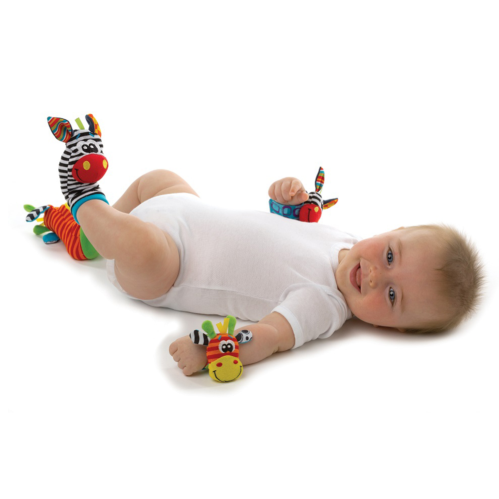 Hochets poignés et chaussettes MULTICOLORE Playgro