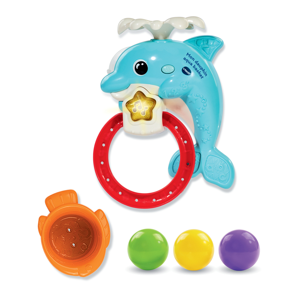 VTech Baby - Mon dauphin aqua-basket MULTICOLORE Vtech Baby