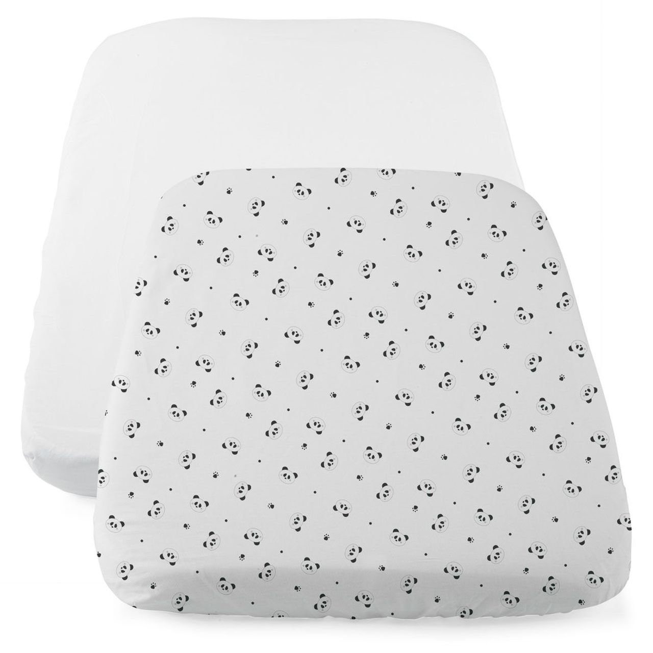 Chicco - 2 draps housse pour berceau cododo Next2Me BLANC Chicco