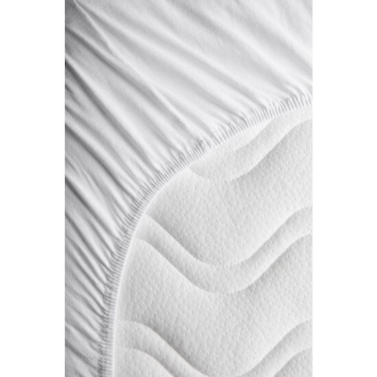 Kadolis Drap housse en coton bio pour lit bébé Blanc  Kadolis Drap housse en coton bio pour lit bébé Blanc