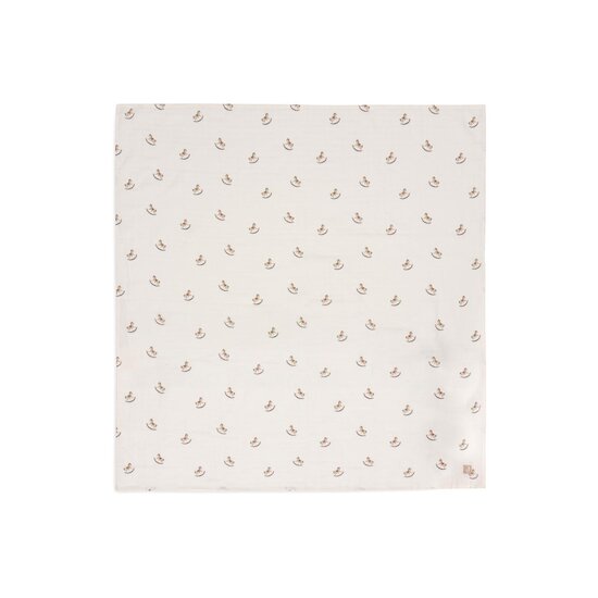 Jollein Lot de 2 Langes Gaze de Coton Nostalgic Ride  Multicolor 115x115 cm