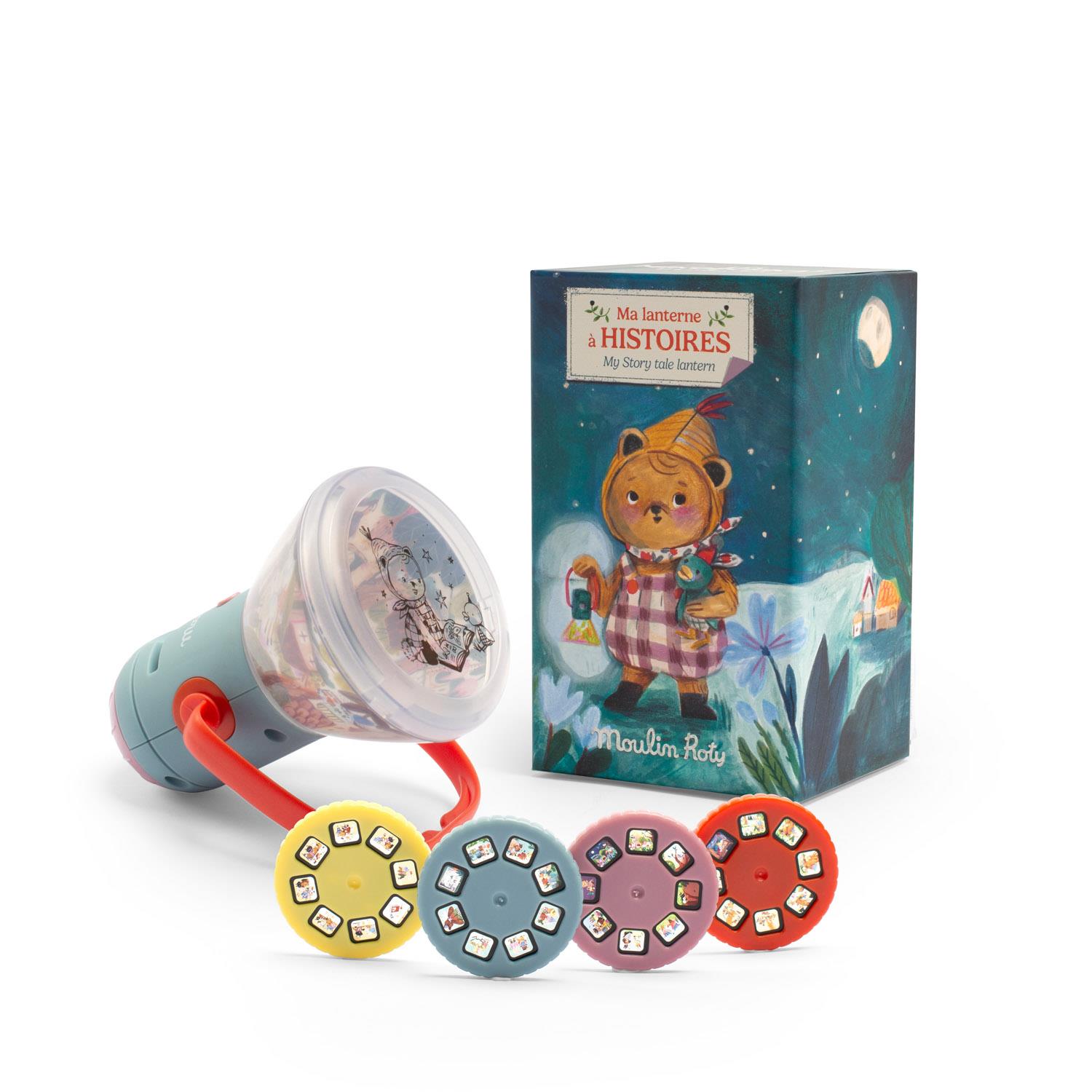 Lanterne à histoires Les Minouchkas MULTICOLORE Moulin Roty