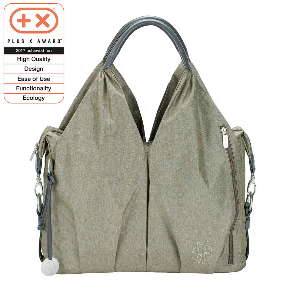 Sac à langer Neckline Spin dye Green label MARRON Lässig