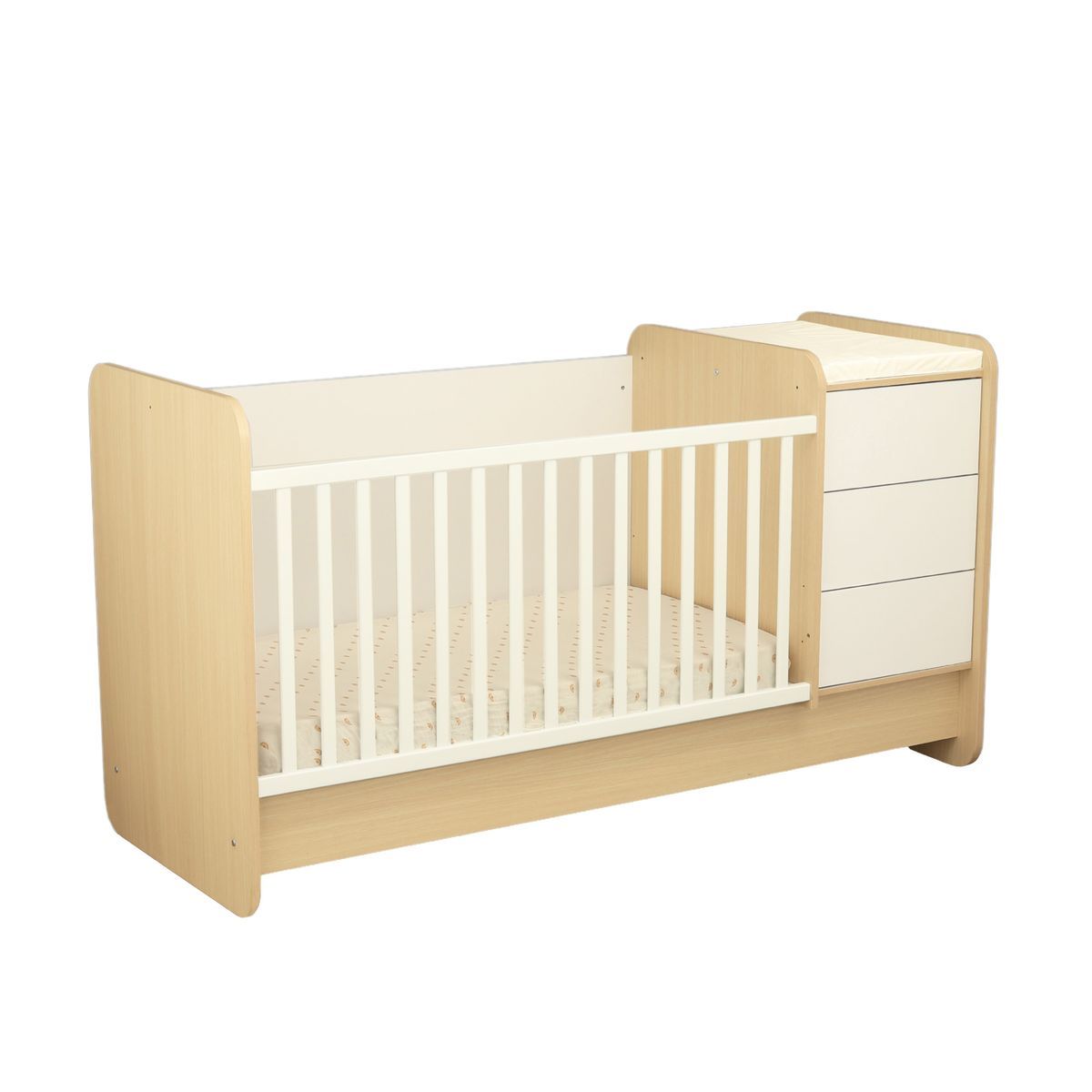 Sauthon - Lit combiné évolutif Balloon BEIGE Sauthon