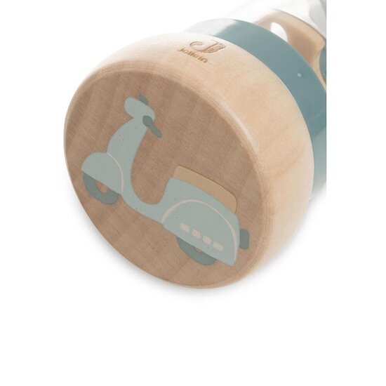 Jollein Bâton de Pluie en Bois On The Go Multicolore  Jollein Bâton de Pluie en Bois On The Go Multicolore