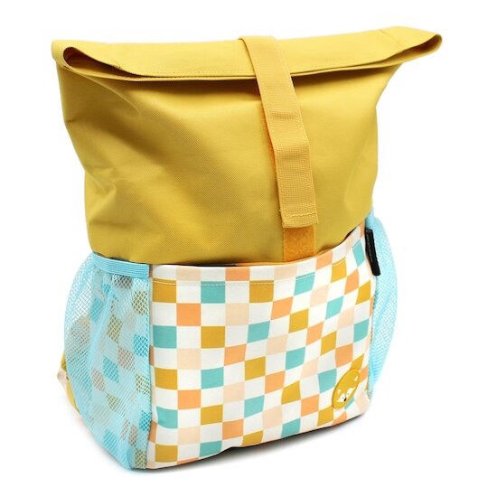 Les Déglingos Sac à dos Rolltop Cyranos Le Renard Moutarde  Les Déglingos Sac à dos Rolltop Cyranos Le Renard Moutarde