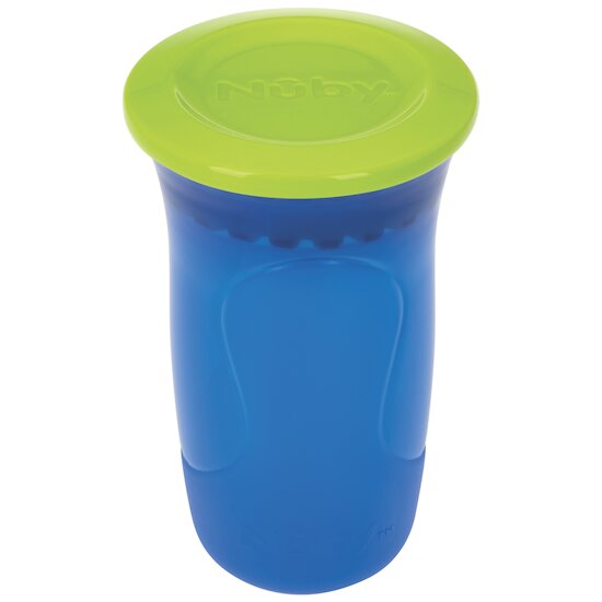 Nuby Gobelet magique 360° bleu 6 mois