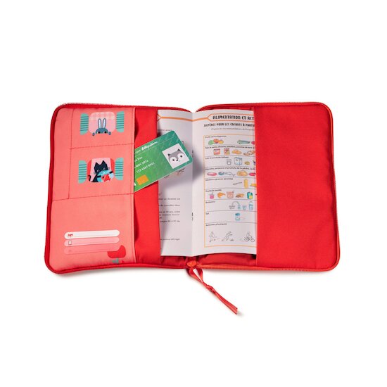 Lilliputiens Forêt Housse Carnet De Santé   Lilliputiens Forêt Housse Carnet De Santé