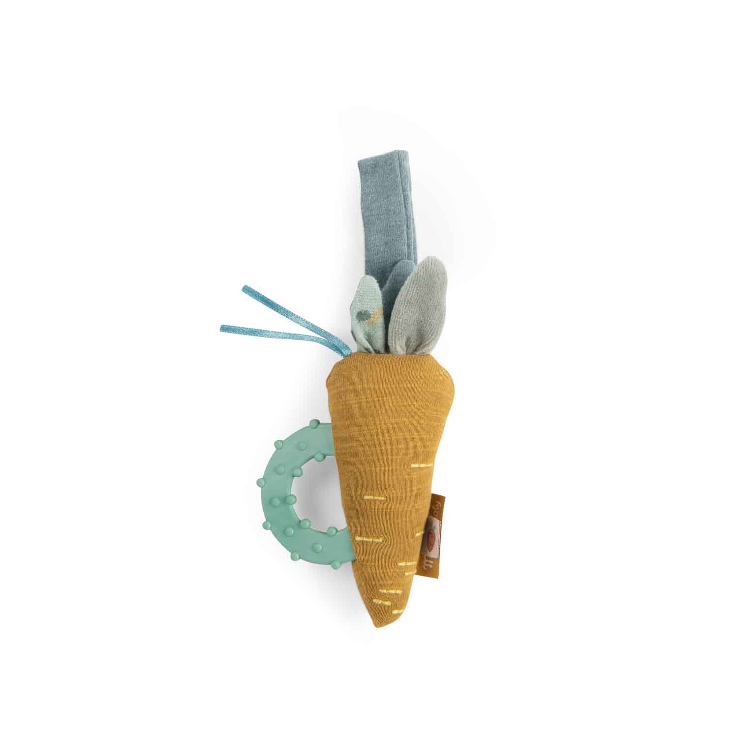 MOULIN ROTY - Hochet anneau de dentition carotte MULTICOLORE Moulin Roty