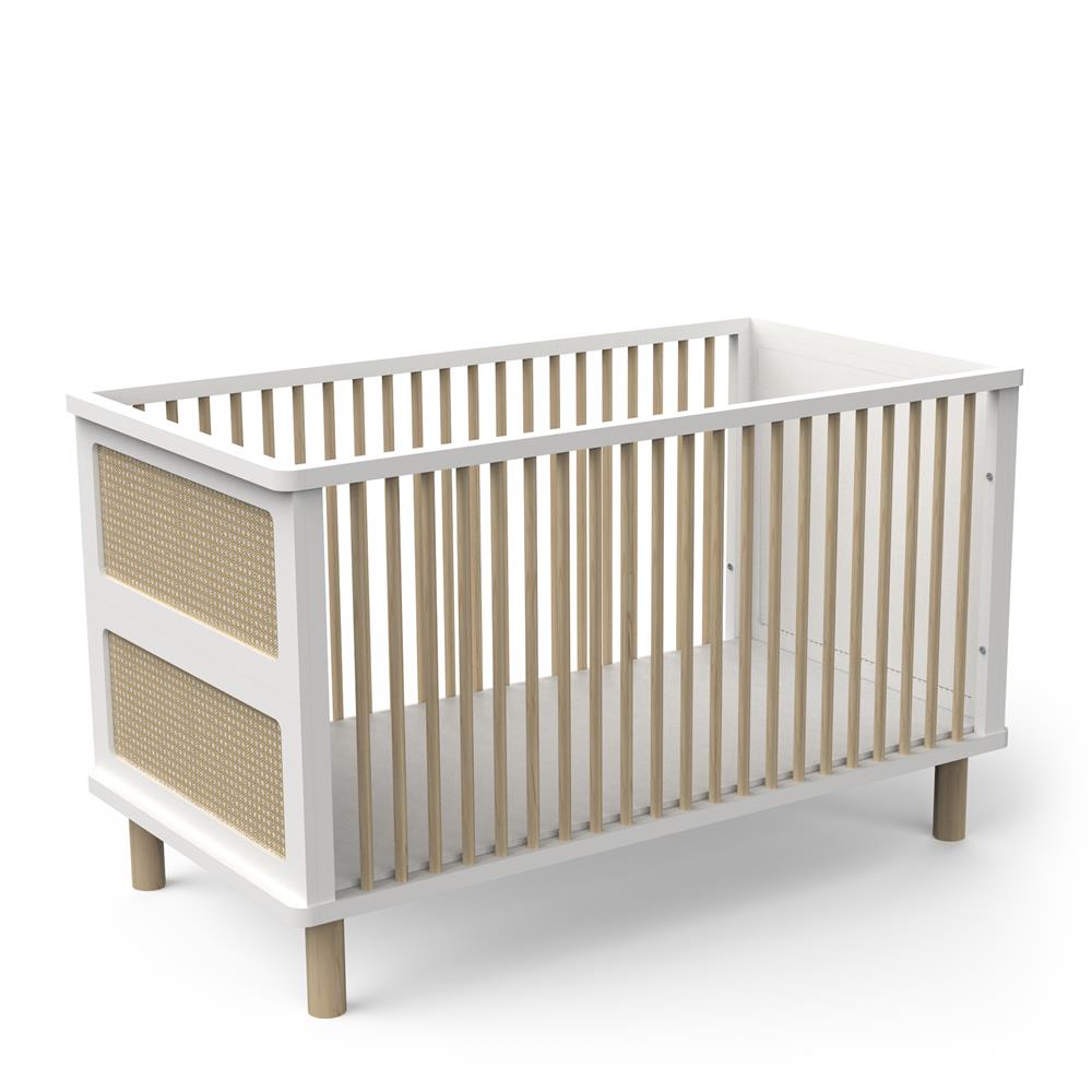 Demeyere - Lit bébé évolutif Ochna BLANC Demeyere