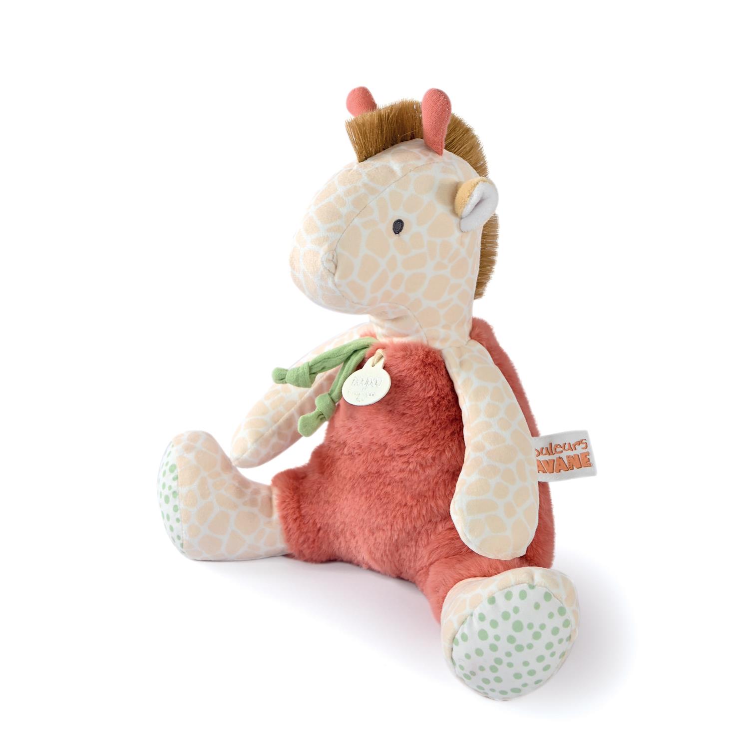 Peluche Girafe BEIGE Doudou & Compagnie