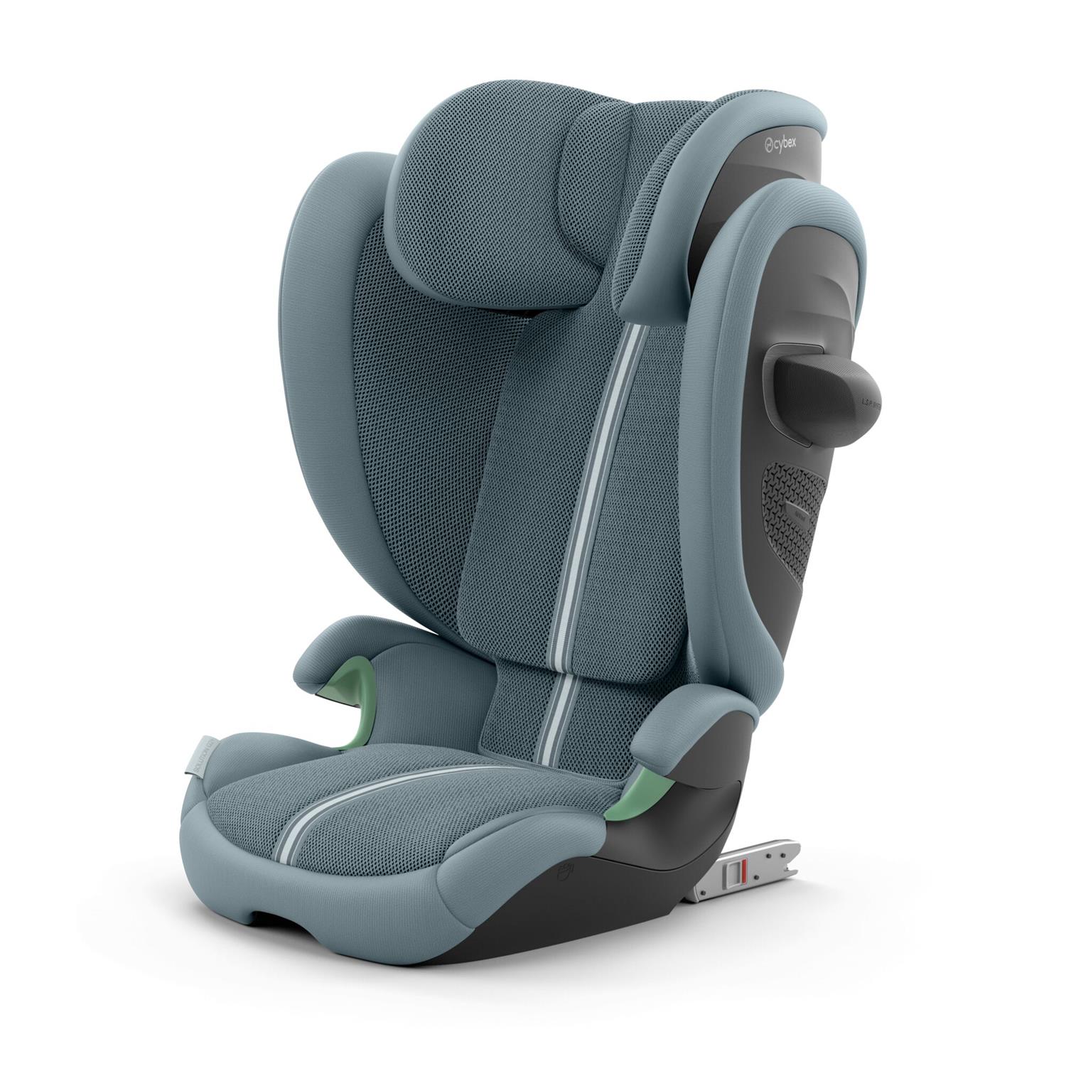 Cybex - Siège auto Solution G2 i-Fix Tissu Plus BLEU Cybex