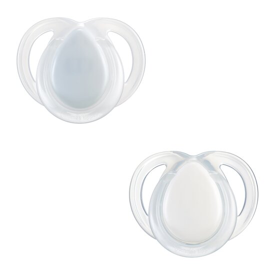 Tommee Tippee 2 sucettes Closer to Nature nuit mixte   Tommee Tippee 2 sucettes Closer to Nature nuit mixte