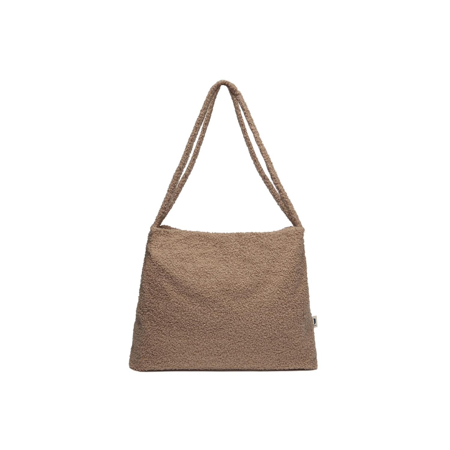 Jollein - Sac Tote bag Boucle MARRON Jollein