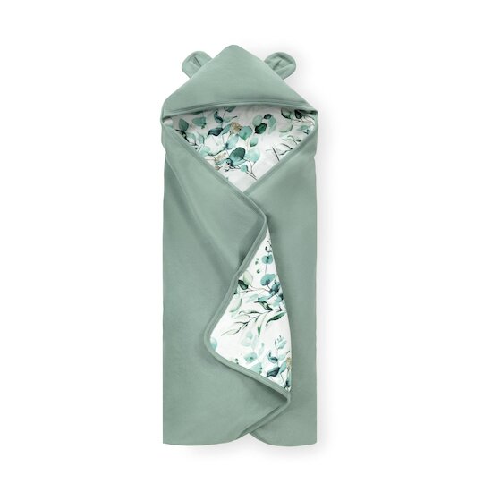 Hauck Couverture Bébé enveloppante Snuggle N Dream Leaves Mint 0 - 48 mois