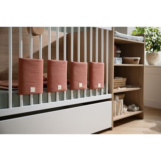 Sauthon 8 Protections de barreaux Uni Terracotta Rouge  Sauthon 8 Protections de barreaux Uni Terracotta Rouge