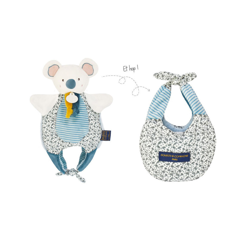 Doudou & Compagnie - Doudou Amusette BLEU Doudou & Compagnie