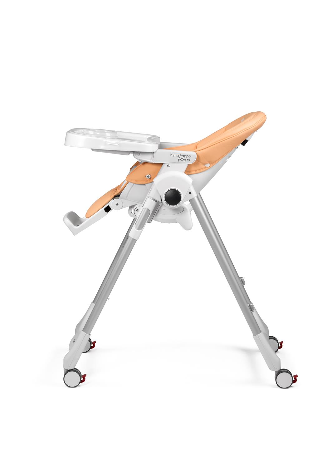 Chaise haute prima Pappa Follow Me ORANGE Peg Perego