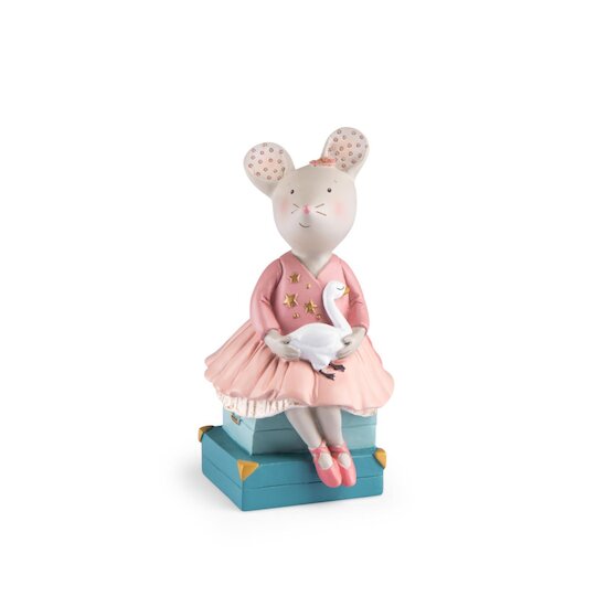 Moulin Roty Tirelire souris La petite école de danse Multicolore 