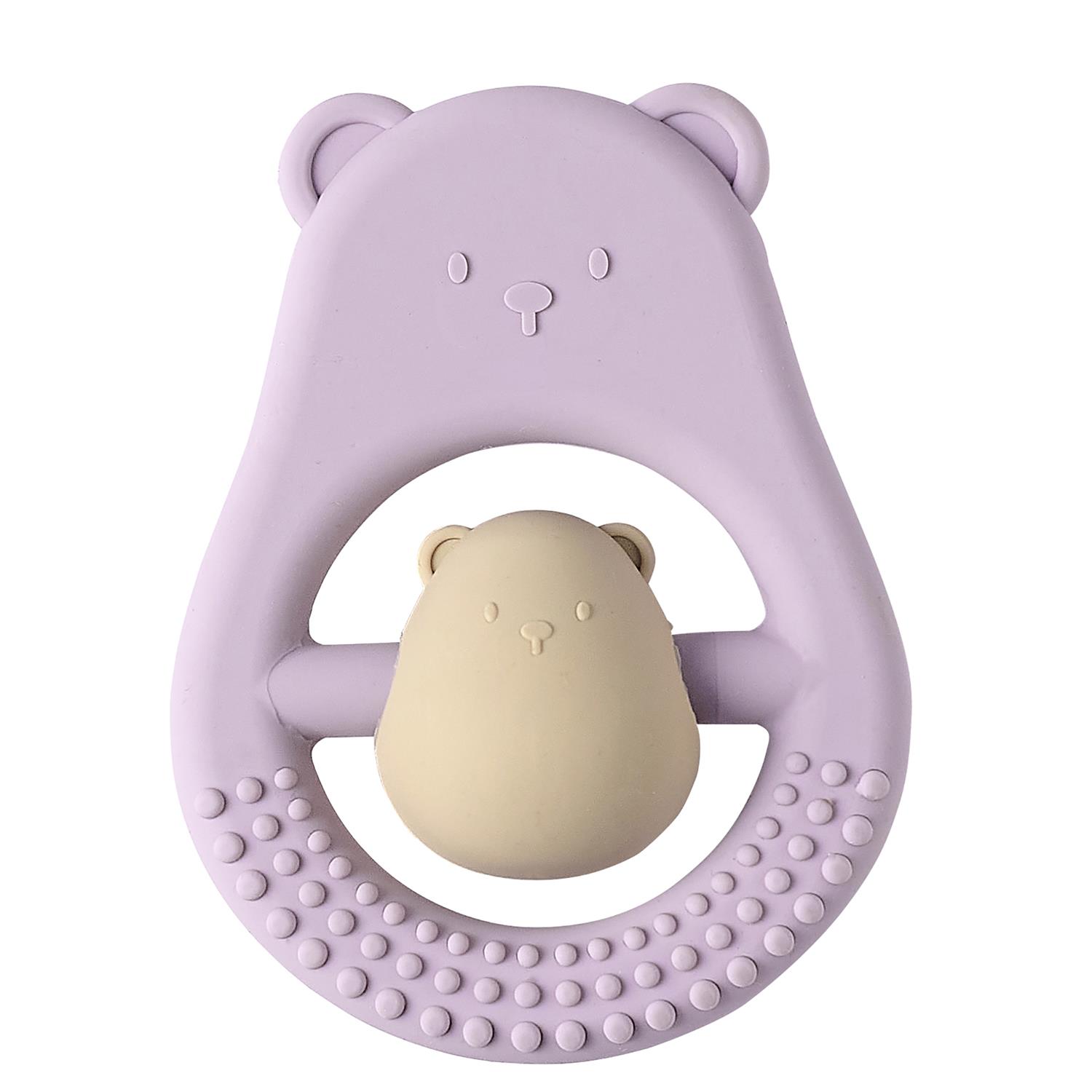 Nattou - Anneau hochet maman et bébé ROSE Nattou