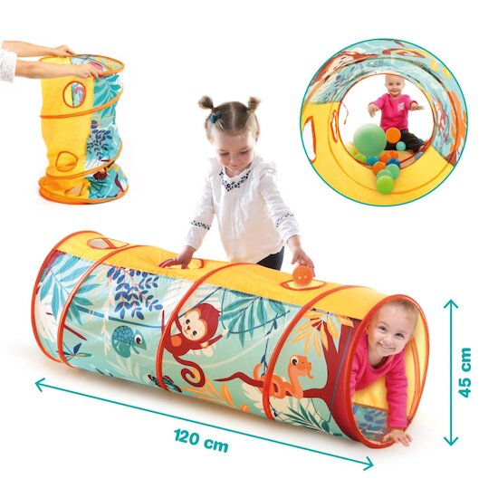 Ludi Tunnel de jeu Multicolore 120 cm Ludi Tunnel de jeu Multicolore 120 cm