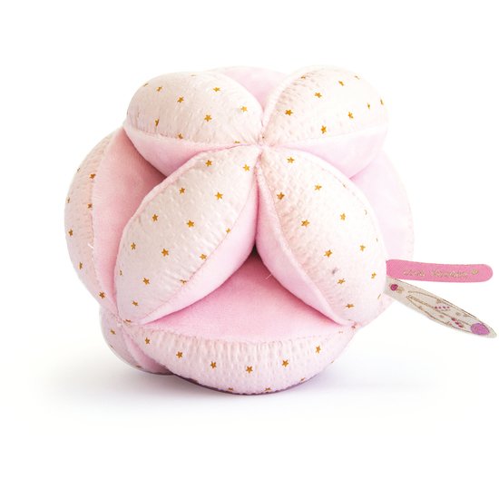 Doudou & Compagnie Balle de préhension avec hochet  