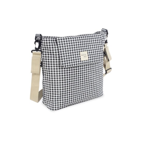 Walking Mum Sac a Langer I Love Vichy noir  Walking Mum Sac a Langer I Love Vichy noir