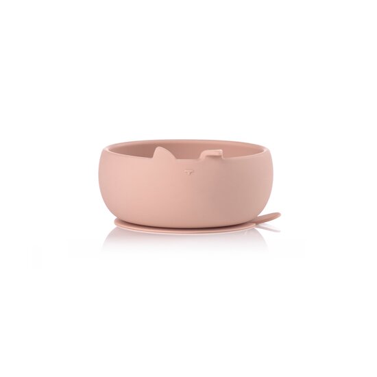 Jané Set bol et cuillère en silicone  Pale 