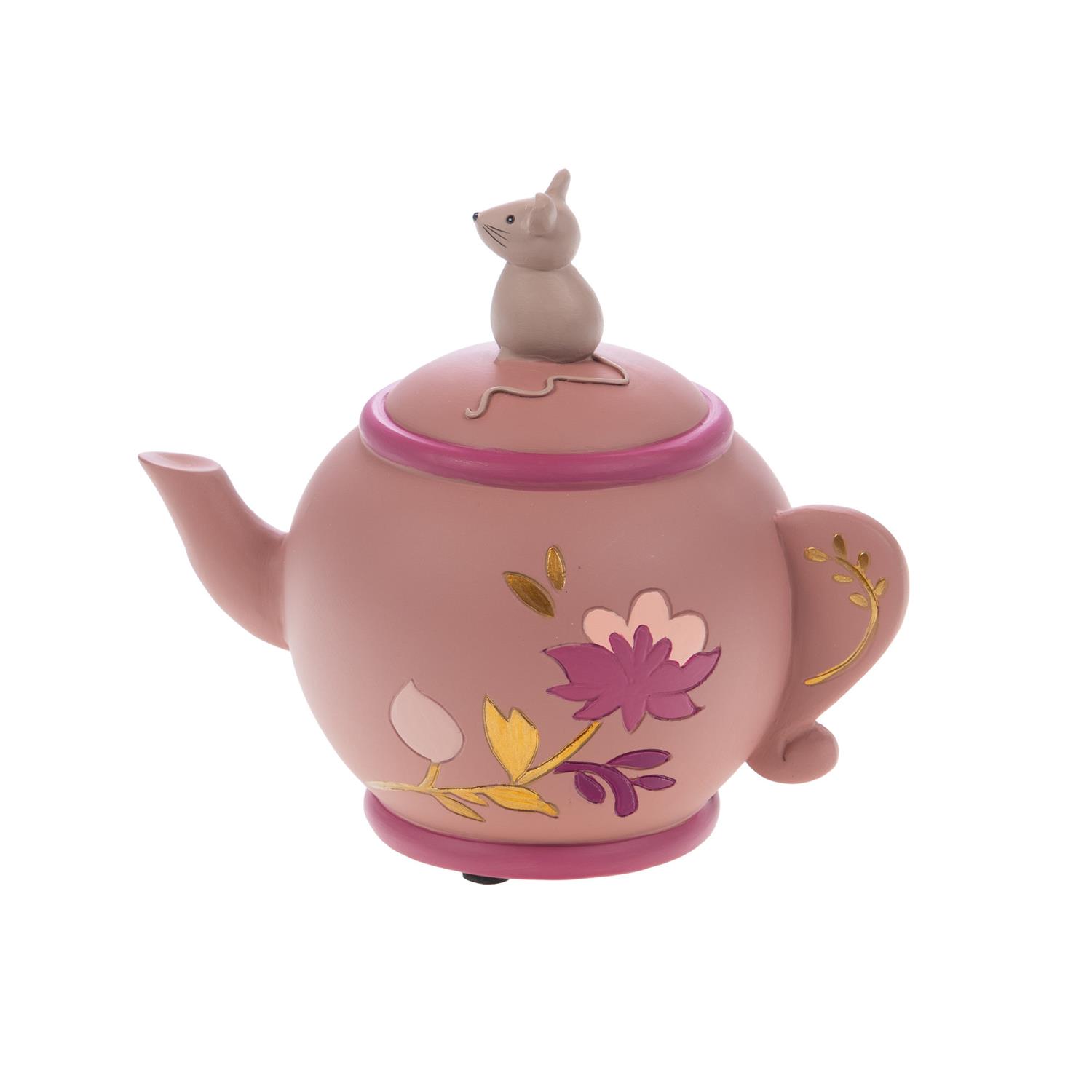 Tirelire Theiere Zoe ROSE Amadeus