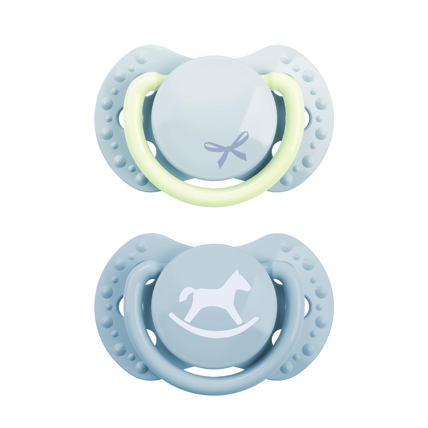 Sucette dynamique Nouveau né Babyshower BLEU Difrax Lovi