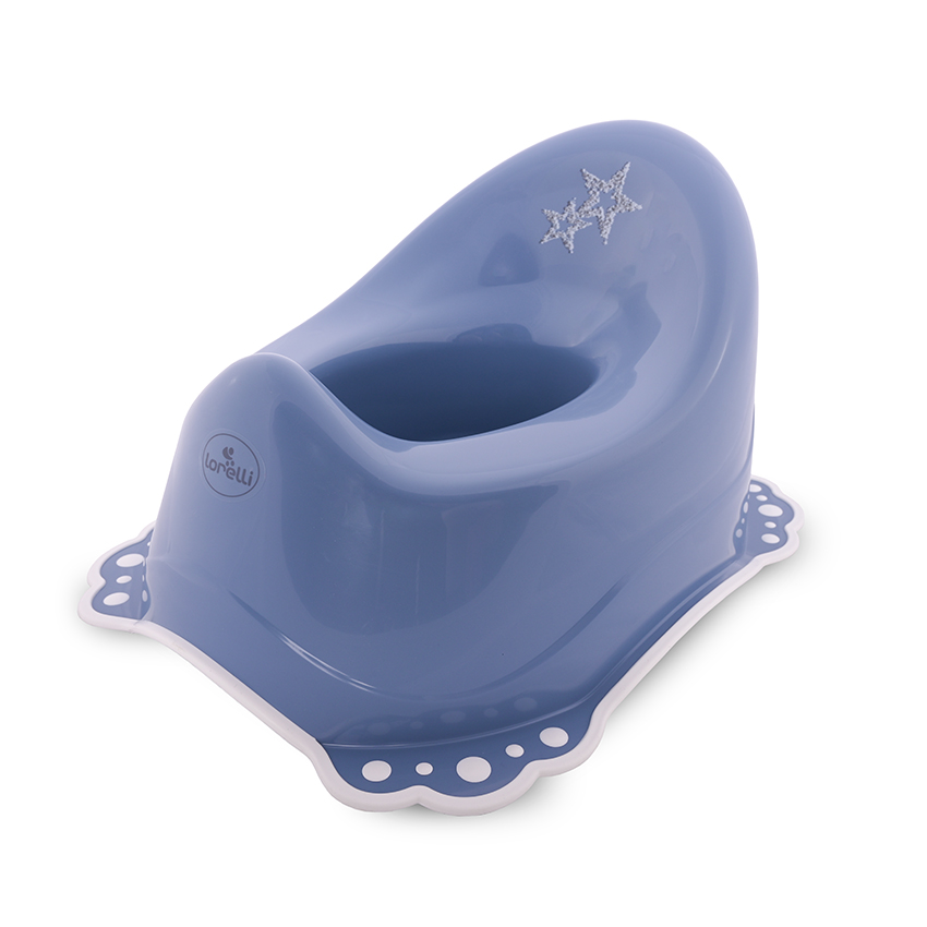 Pot anatomique bébé little stars BLEU Lorelli