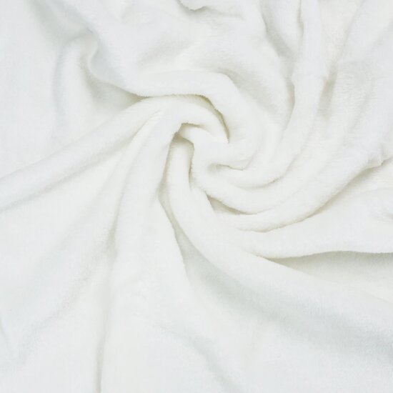 Trois Kilos Sept Couverture flanelle Ecru 80x100 cm Trois Kilos Sept Couverture flanelle Ecru 80x100 cm