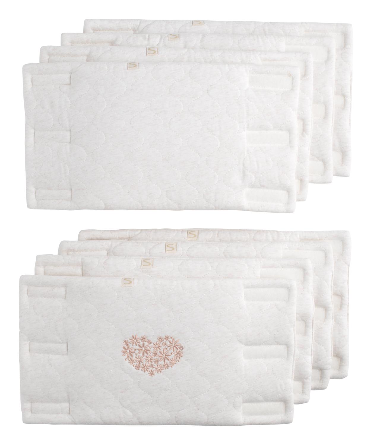 Protections de Barreaux x8 Petit Coeur BEIGE Sauthon