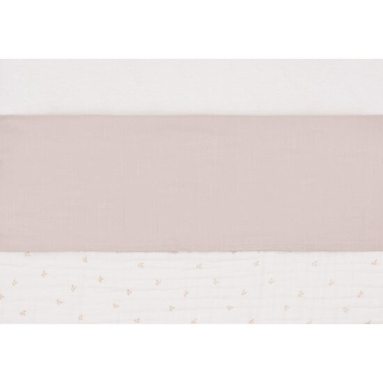 Jollein Drap Berceau Slub Nougat 75x100 cm