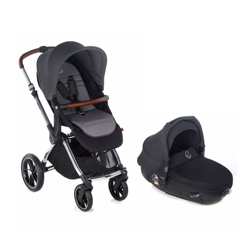 Duo poussette Kawai avec nacelle Matrix light 2 NOIR Jané