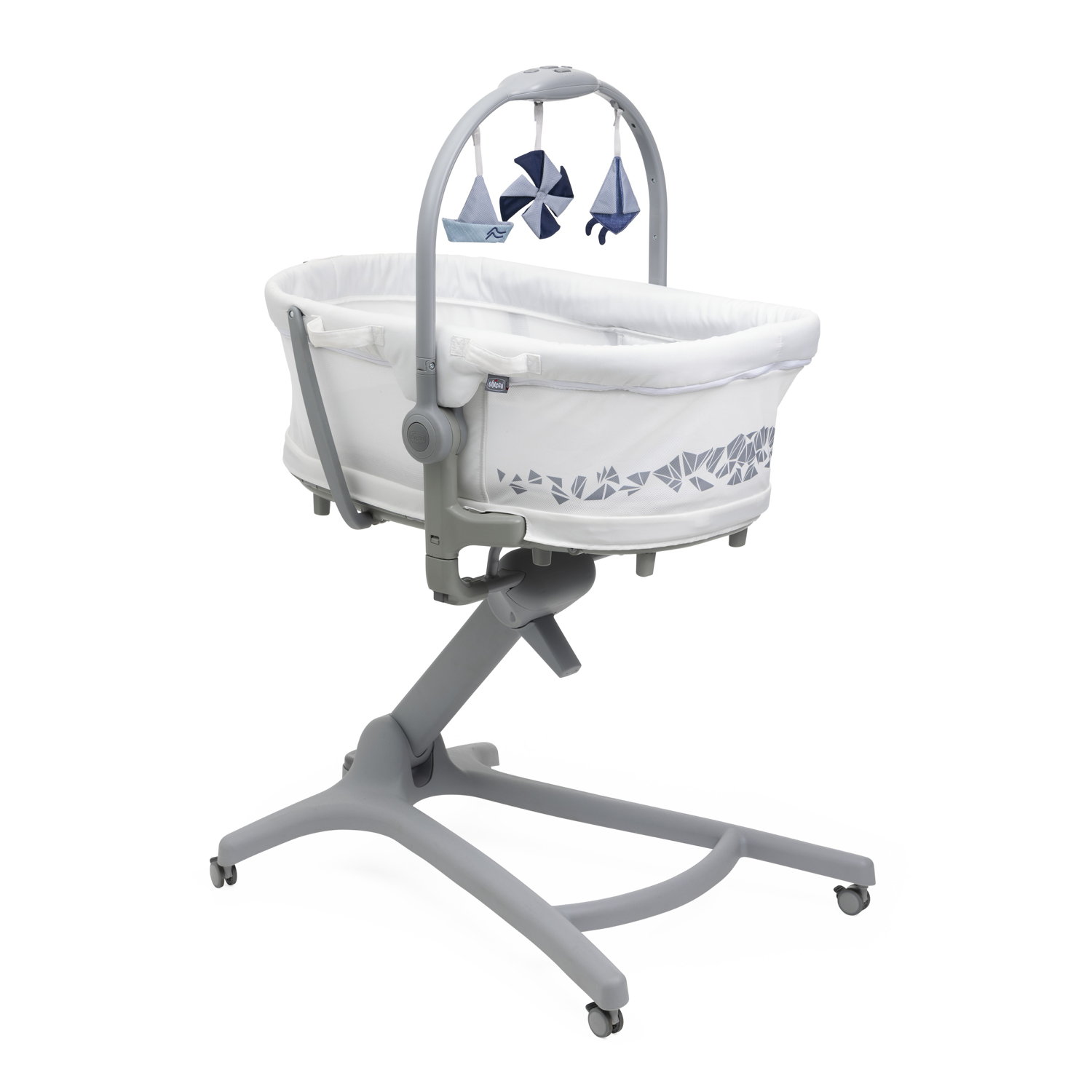 Chicco - Transat Baby Hug Pro 5 en 1 BLANC Chicco